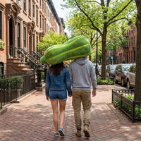 Silly Squash Couple Plush Head Pillow - Image 2