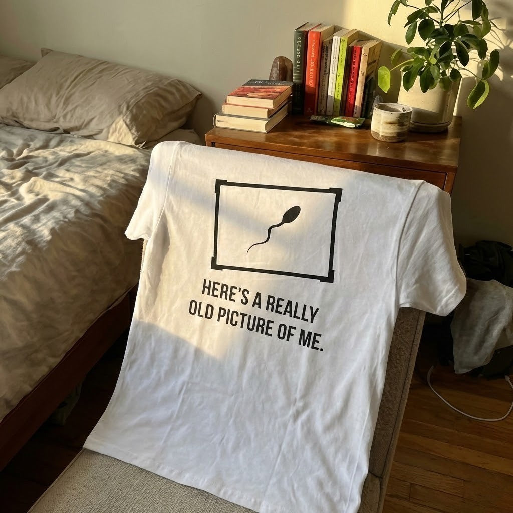 Old Picture Of Me Funny T-Shirt - Image 4