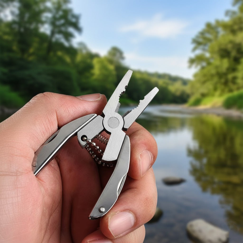 Stainless Edge EDC Multi-Tool Emergency Keychain - Image 1