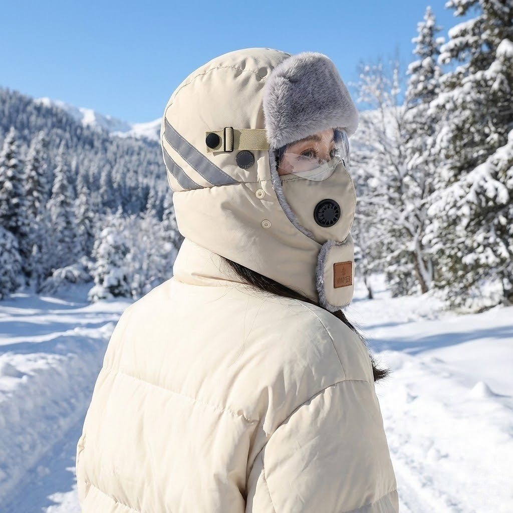 Windproof Full-Face Thermal Winter Hat - Image 4