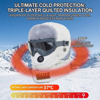 Windproof Full-Face Thermal Winter Hat - Image 2