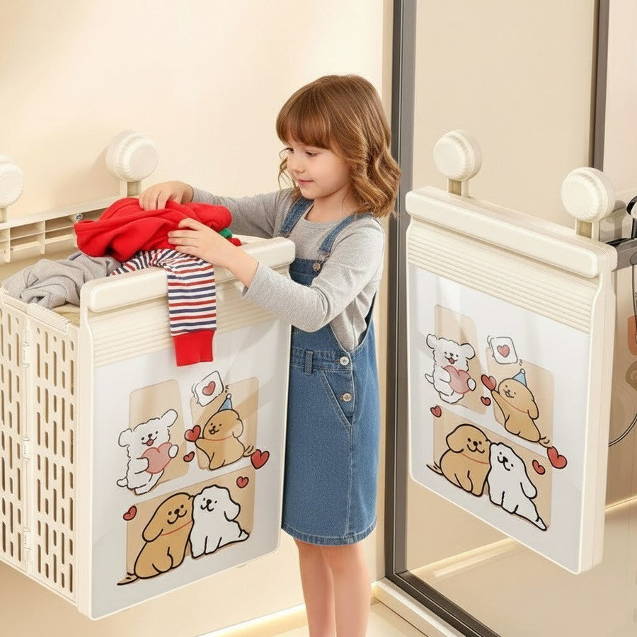 Always Clean Suction Wall Laundry Basket - Image 3