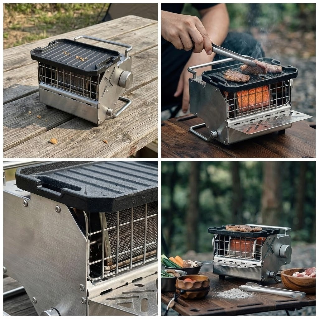 Flame Flex Camping Heater Stove Grill - Image 5