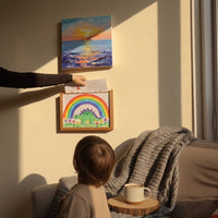 Story Maker Wooden Kids Drawing Display Frame - Image 2