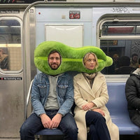 Silly Squash Couple Plush Head Pillow - Image 0