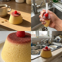 Strawberry Caramel Pudding Cleaning Sponge - Image 3