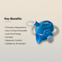 Large Capacity Elderly Living Essential Portable Toilet