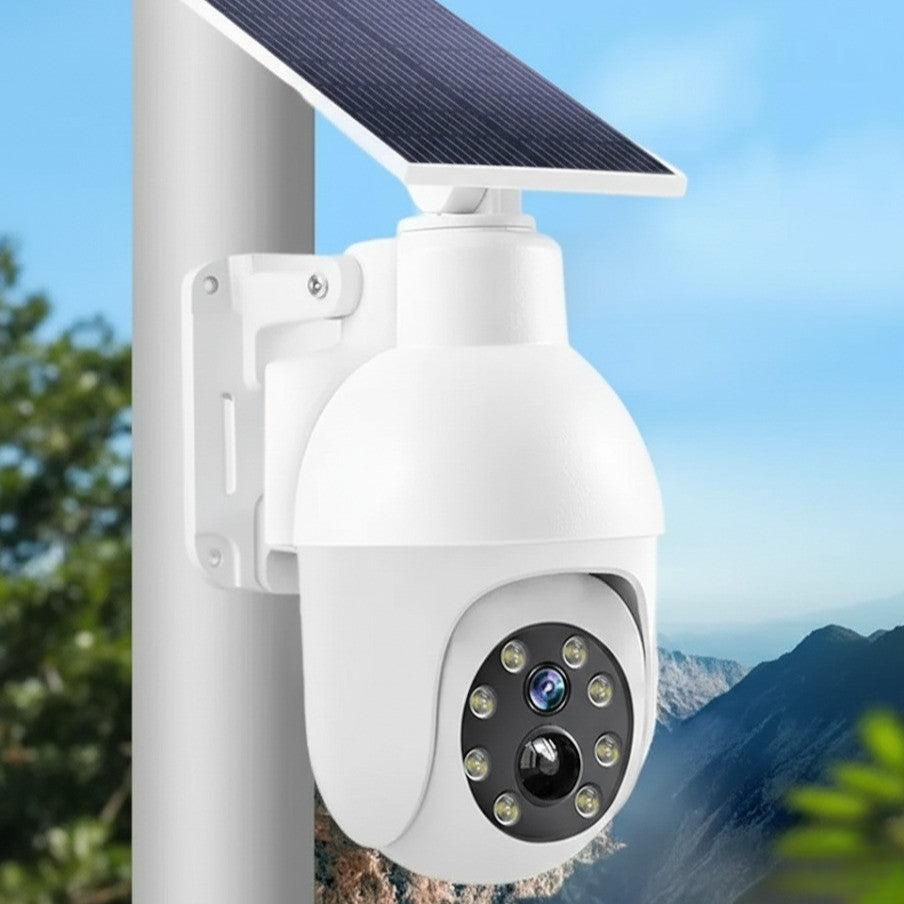 Solar Powered Motion Sensor Smart Rainproof Dummy Camera - Image 0