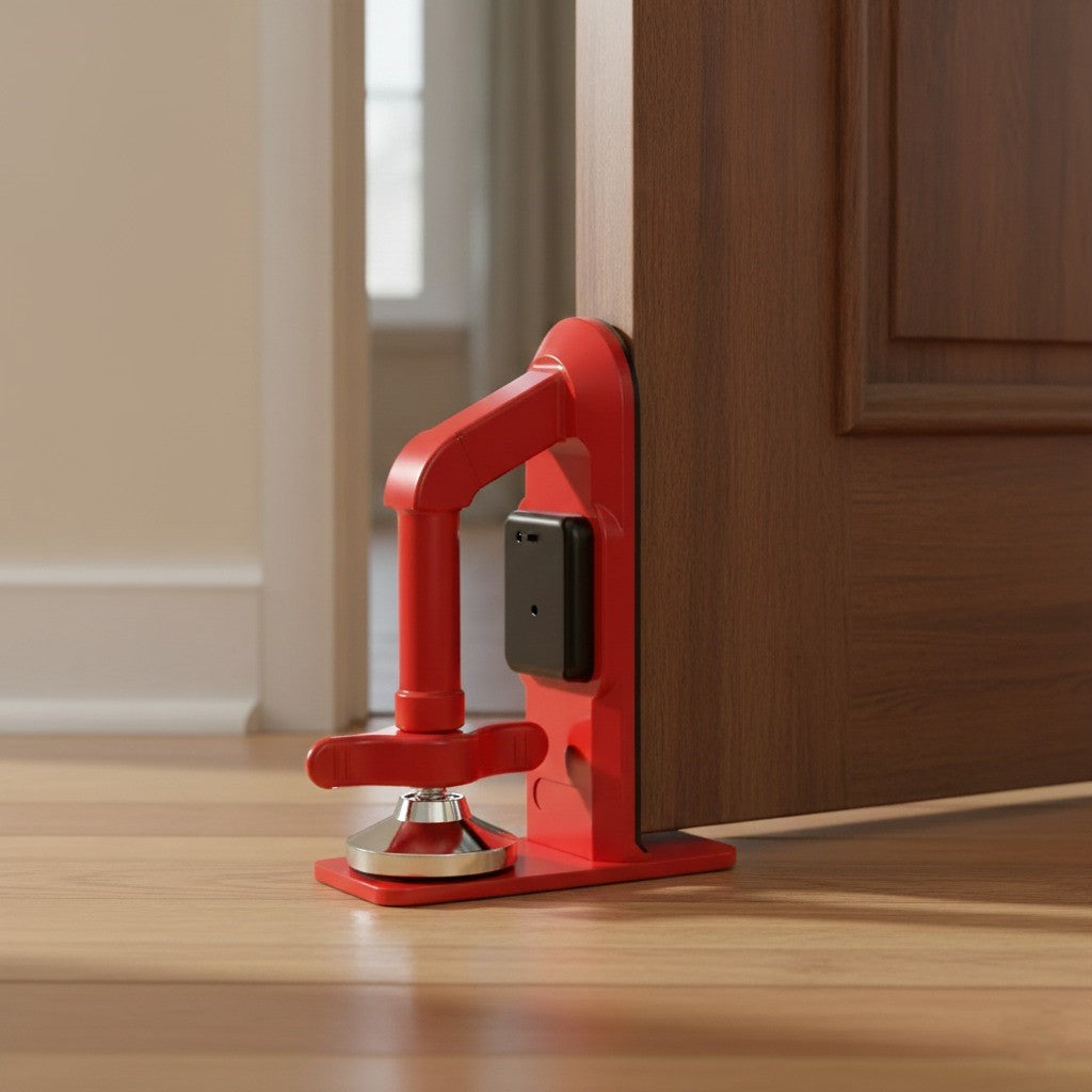 Strong Anti-Theft Travel Metal Door Stopper Alarm - Image 0