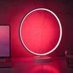 Nordic Mood Led Circle Table Lamp - MaviGadget