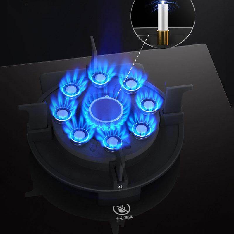 Liftable Double Gas Stove - MaviGadget