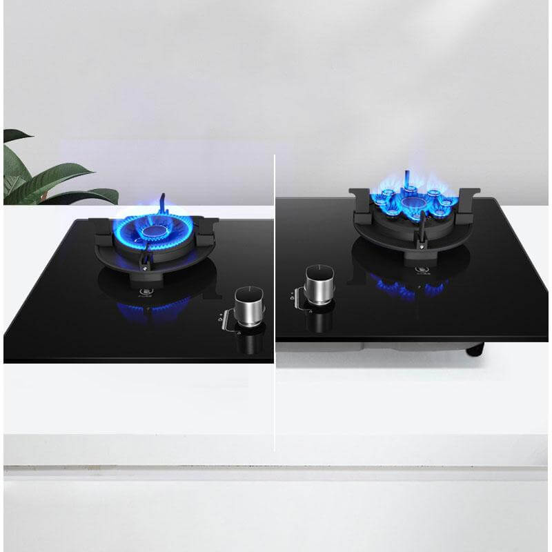 Liftable Double Gas Stove - MaviGadget