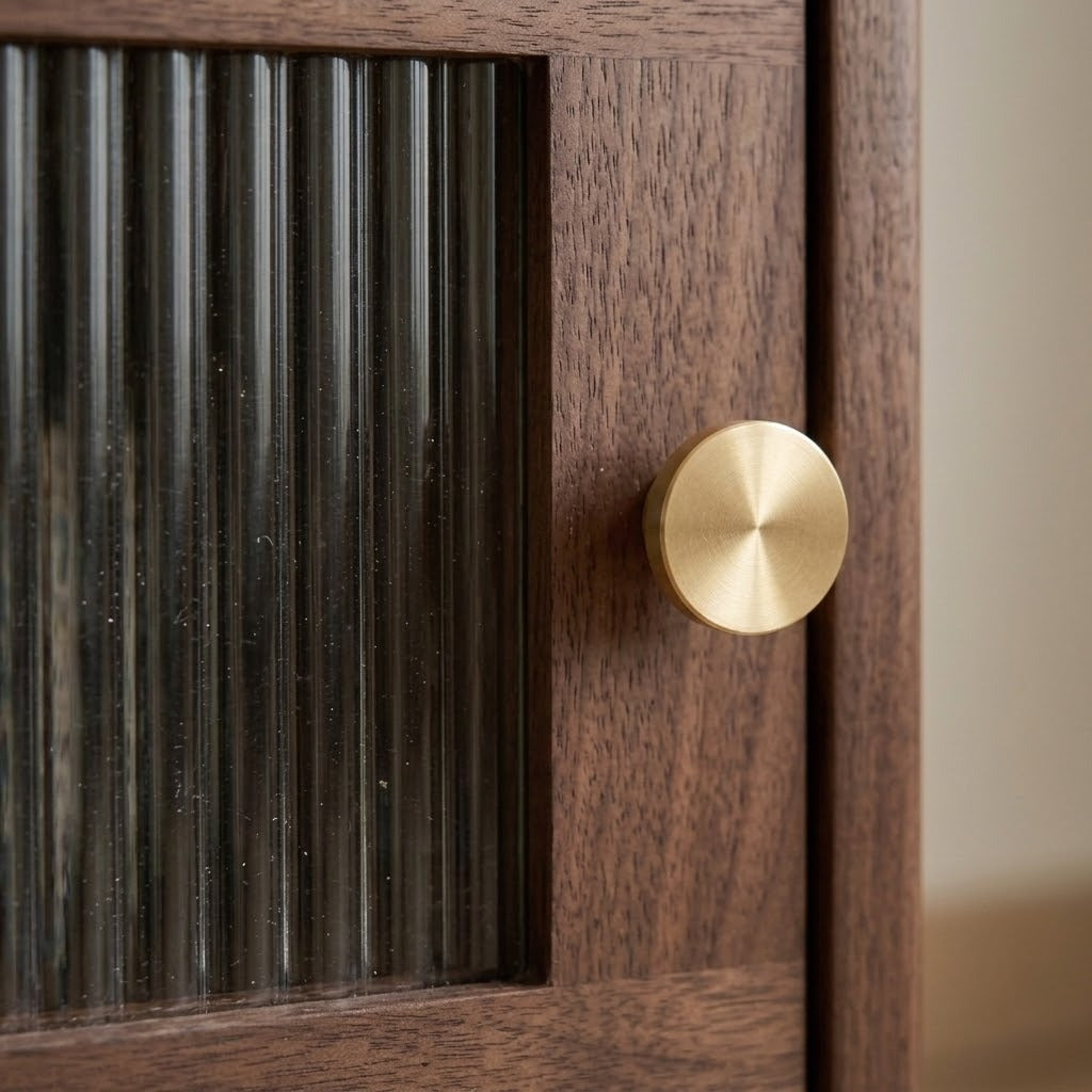 Nordic Walnut Robot Bedside Cabinet - Image 7