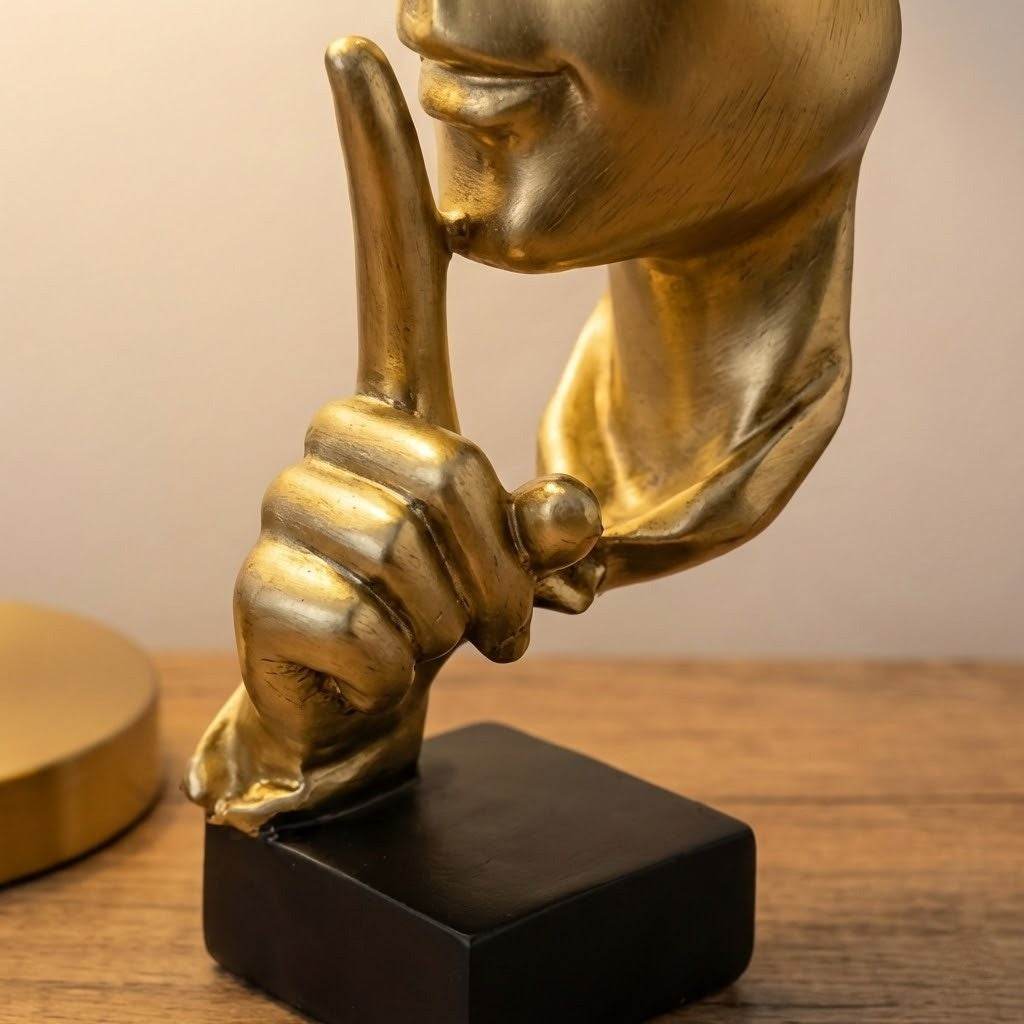 Silent Thinker Abstract Face Home Decor - Image 3