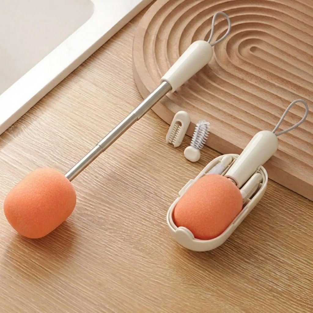 3in1 Telescopic Cup Cleaning Brush Set - Image 0