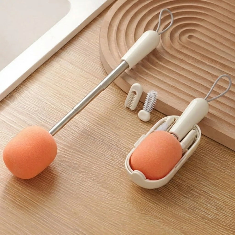 3in1 Telescopic Cup Cleaning Brush Set - Image 0