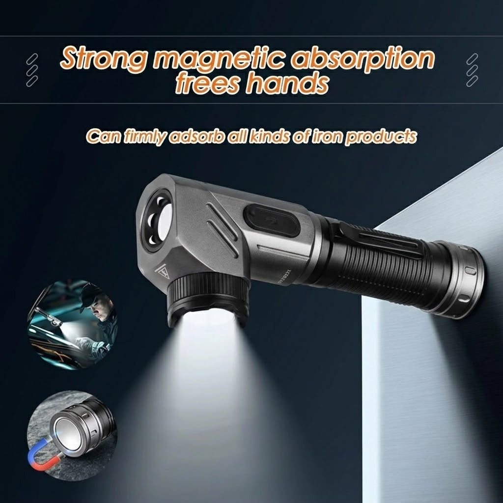 Multi-Angle EDC Magnetic Work Flashlight - Image 3
