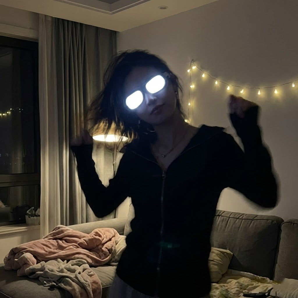 Luminous Cool LED Light Party Glasses - Image 2