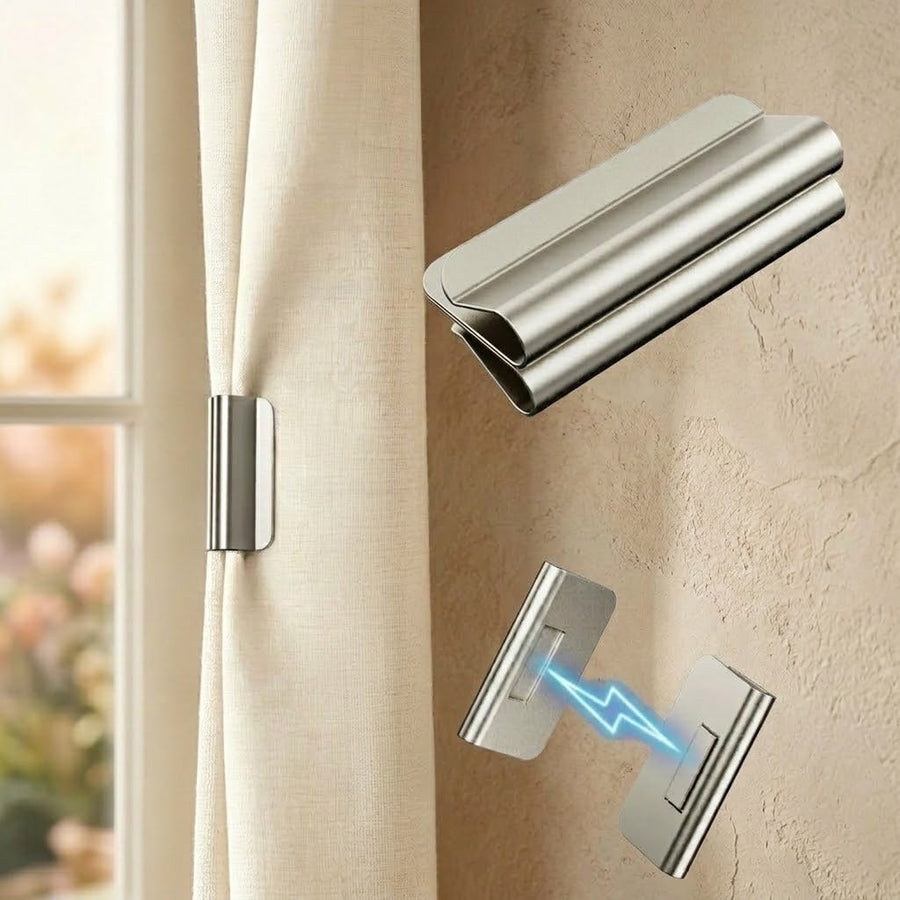 Curtain Lock Magnetic Light-Block Seal Clips - Image 0