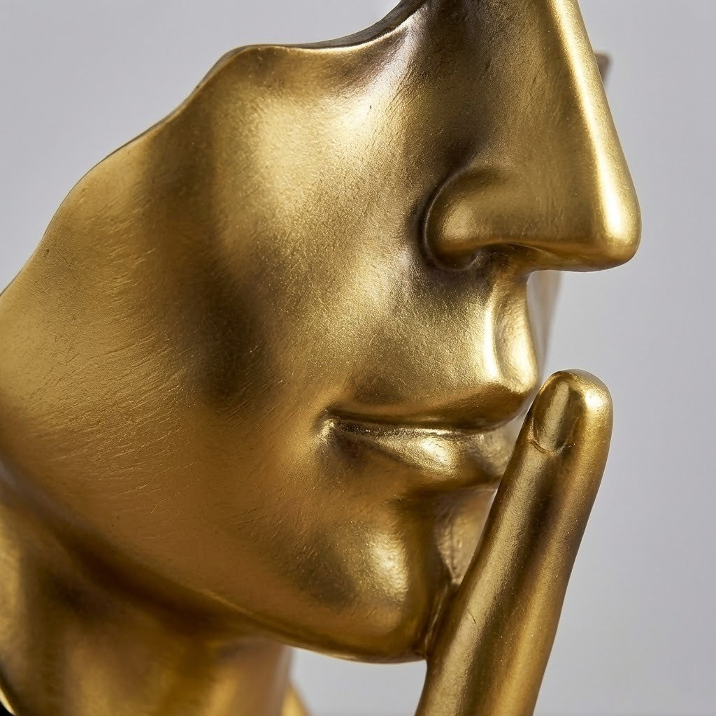 Silent Thinker Abstract Face Home Decor - Image 4