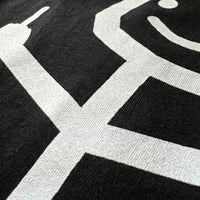 Angry Stick Figure Middle Finger T-Shirt - Image 3