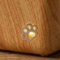 Cute Peekaboo Cat Wooden Night Light Lamp - Image 4