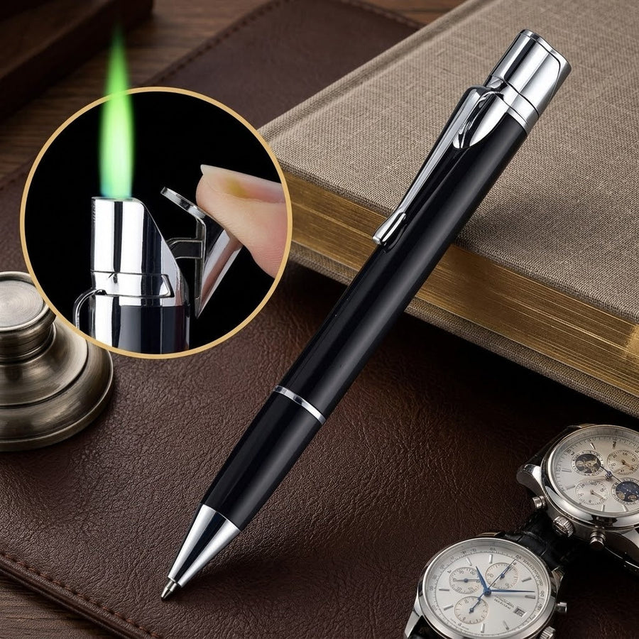Windproof Jet Flame Pen Lighter - Image 0