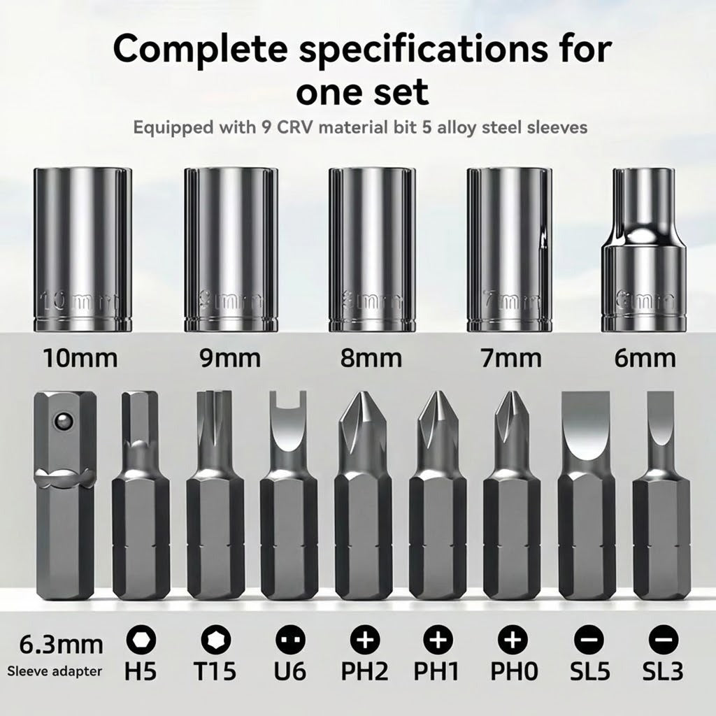 14in1 Multi Angle Ratchet Screwdriver Set - Image 6
