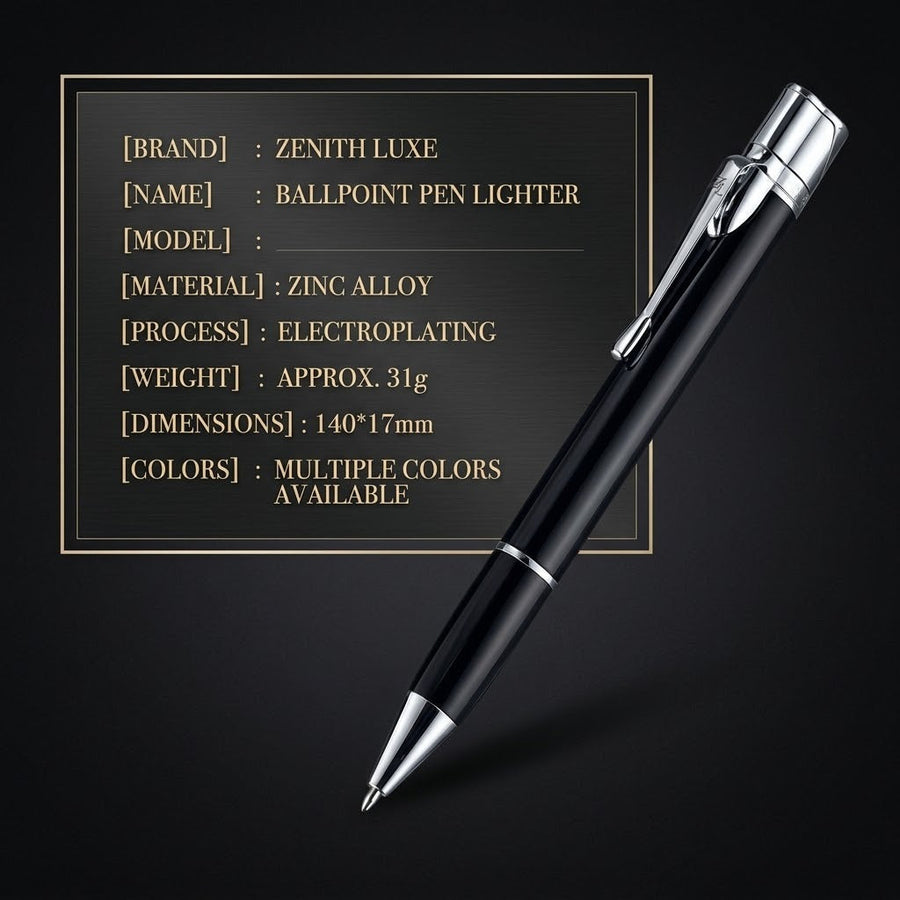 Windproof Jet Flame Pen Lighter - Image 8