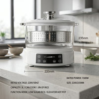 Smart Family Size Electric Rice Cooker - Image 5