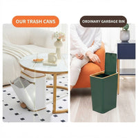 Easy-Clean Elegant Bathroom Trash Can - Image 2