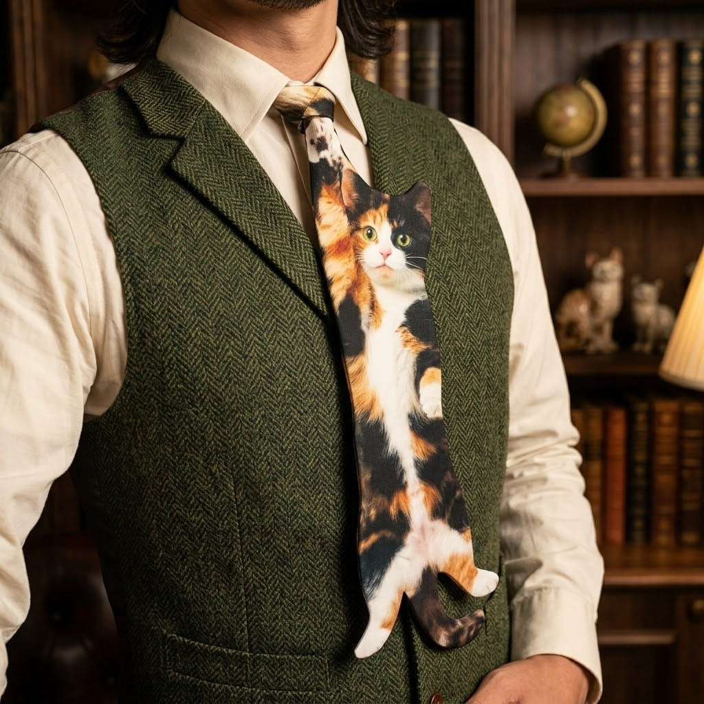 Cat Dress Code Tie - Image 6