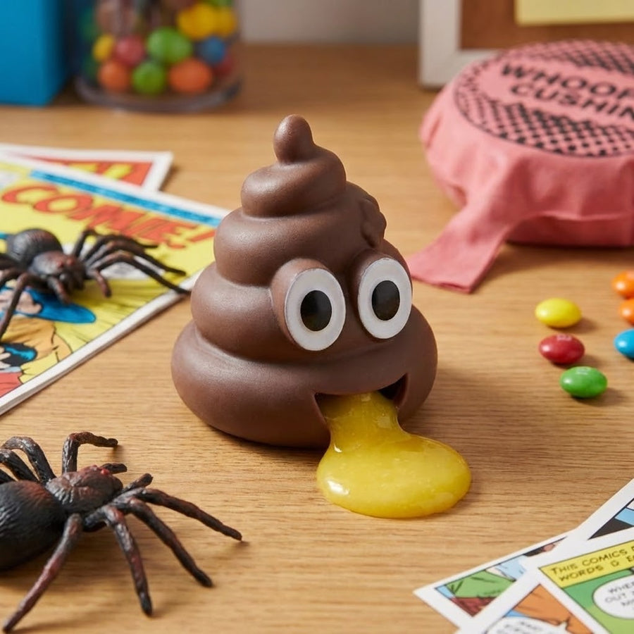 Squeeze & Release Poop Shape Stress Reliever Toy - Image 0