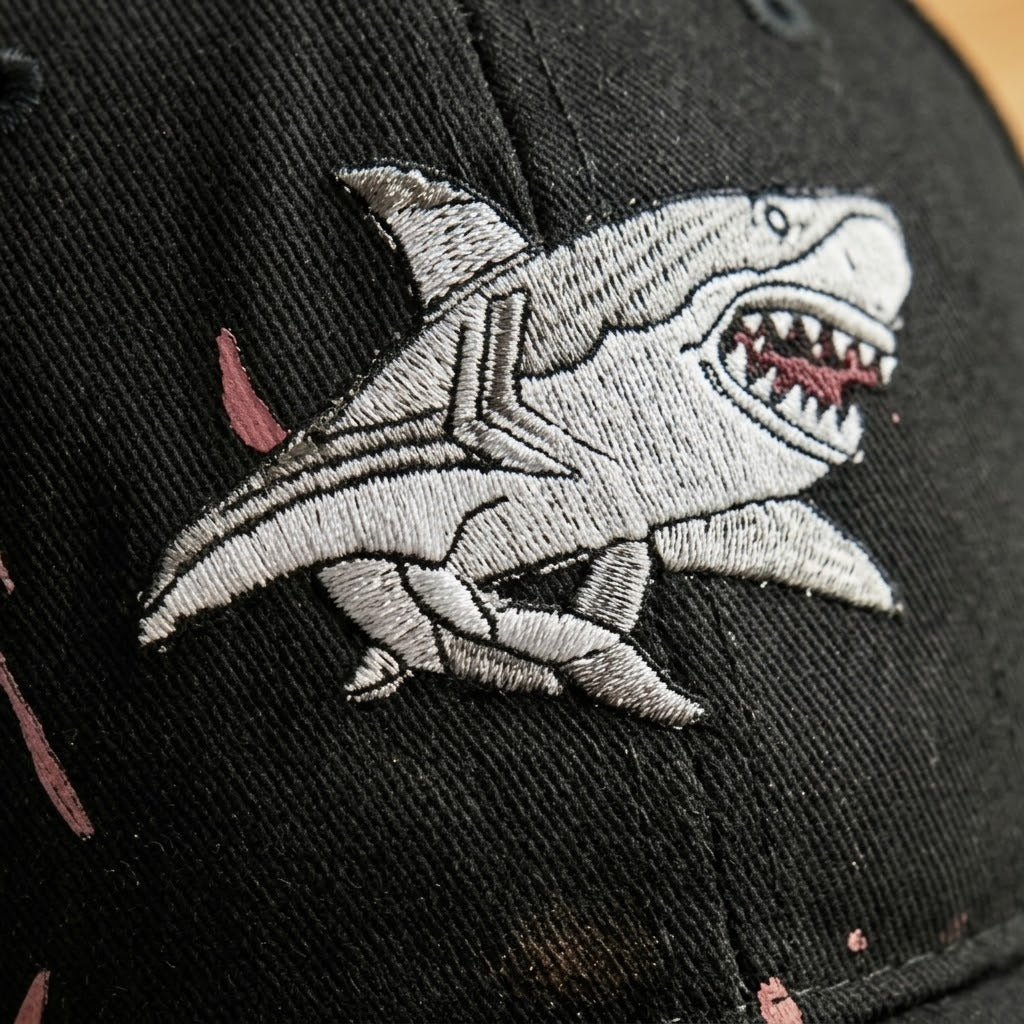 Shark Bite Baseball Cap - Image 8