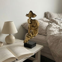 Silent Thinker Abstract Face Home Decor - Image 1