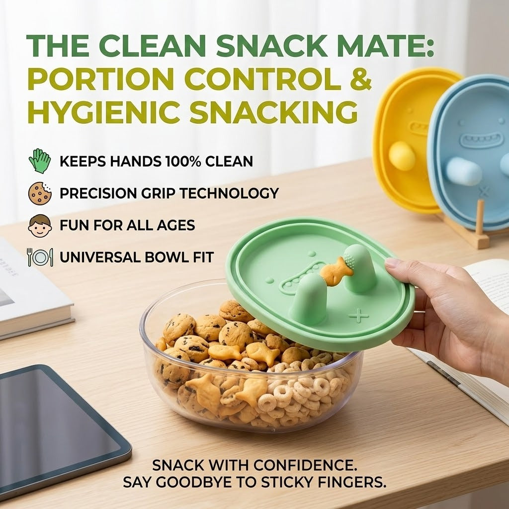 No Mess Clean Hands Snack Bowl - Image 1
