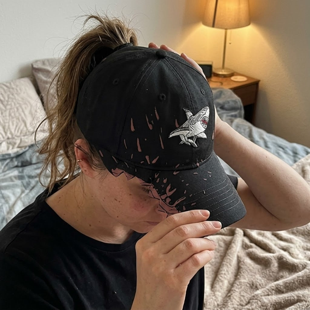 Shark Bite Baseball Cap - Image 6