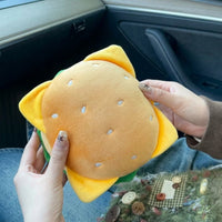 Dreamoji Cute Burger Travel Eye Mask Pillow - Image 5