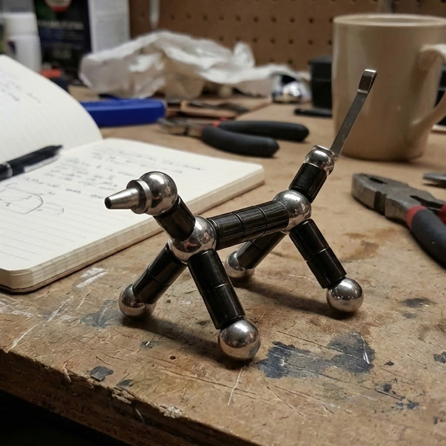 Creative Modular Antistress Magnetic Pen - Image 1