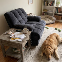 Electric Recliner Chaise Cloud Lounge Sofa - Image 3