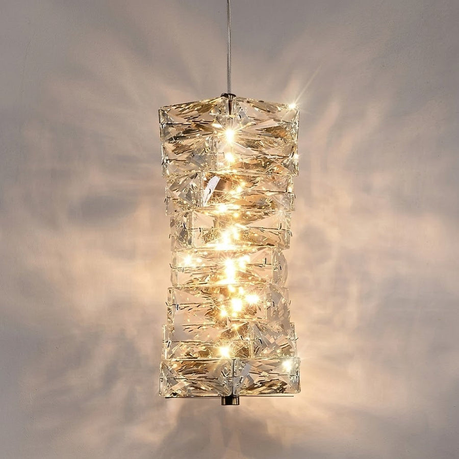 Crystal Frost Chandelier Lamp - Image 0