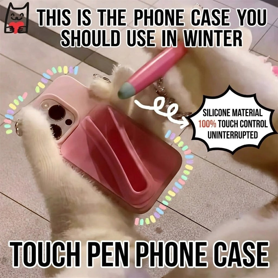 Stylus Holder Cute iPhone Case - Image 3