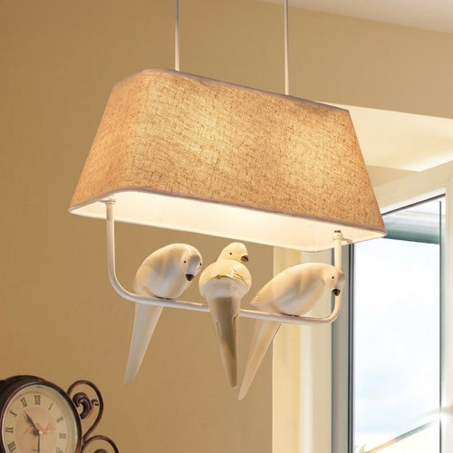 Resin Birds Pendant Retro Lights - Image 0