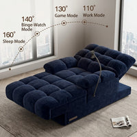 Electric Recliner Chaise Cloud Lounge Sofa - Image 1