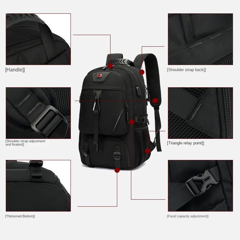 Large Capacity Breathable Ultimate Travel Nomad Backpack - Image 5