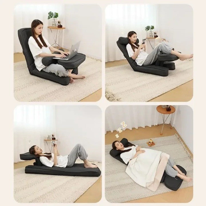 Adjustable Legless Japanese Floor Multi-Angle Lazy Sofa - Image 2