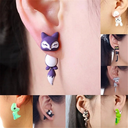 Adorable Handcrafted Animal-Themed Earrings - Image 0
