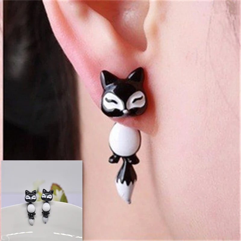 Adorable Handcrafted Animal-Themed Earrings