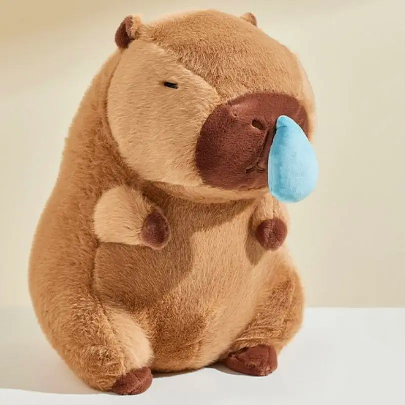 Adorable Sneezy Capybara Animal Plushie - Image 2