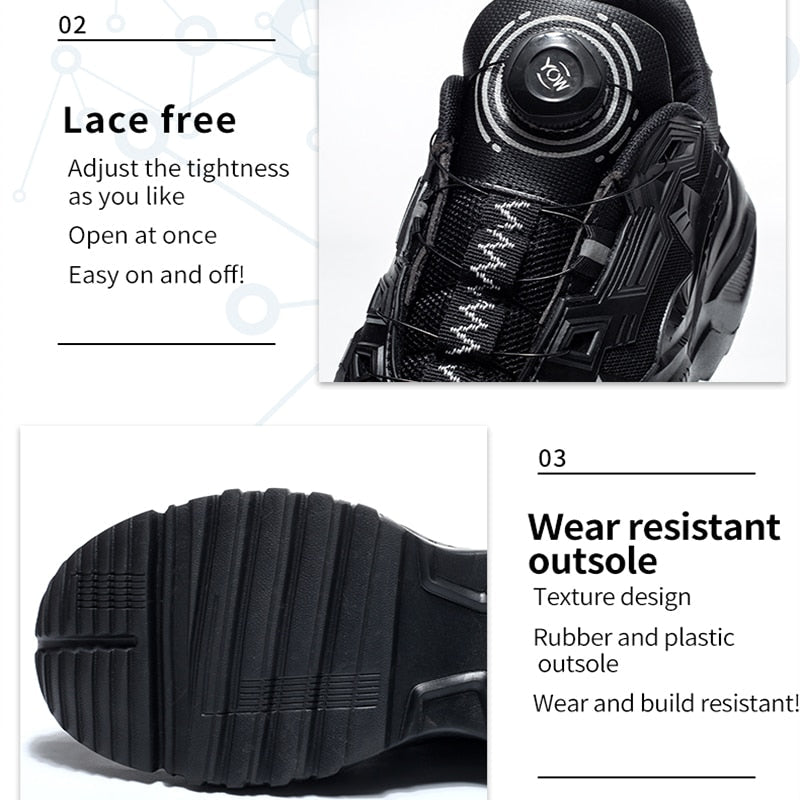 Lace Free Lightweight Comfortable Urban Sneakers - Image 3